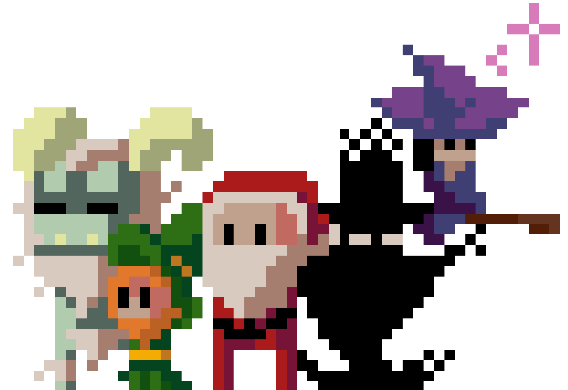 Roster Of Holliday Characters